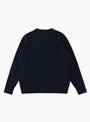 Seamless Fisherman Crew Nero TDR (Back) at Couverture & The Garbstore