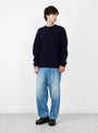 Seamless Fisherman Crew Nero TDR (modle fornt) at Couverture & The Garbstore