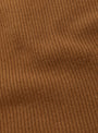 Seamless Fisherman Crew Camel Brown TDR (Fabric Detail) at Couverture & The Garbstore