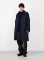 Seamless-Wool-Scarf-Nero-TDR-(Model) at Couverture & The Garbstore