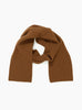 Seamless Wool Scarf Camel Brown TDR (Front) at Couverture & The Garbstore