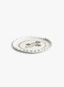 Alpage Anything Dish White Stephanie Dawn Matthias (front view) at Couverture & The Garbstore