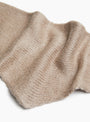 Silk Knitted Scarf Clay Clay KARA (Fabric Detail) at Couverture & The Garbstore