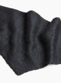 Silk Knitted Scarf Black Black KARA (Fabric Detail) at Couverture & The Garbstore