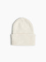 Brushed Baby Alpaca Hat White White KARA (Front) at Couverture & The Garbstore