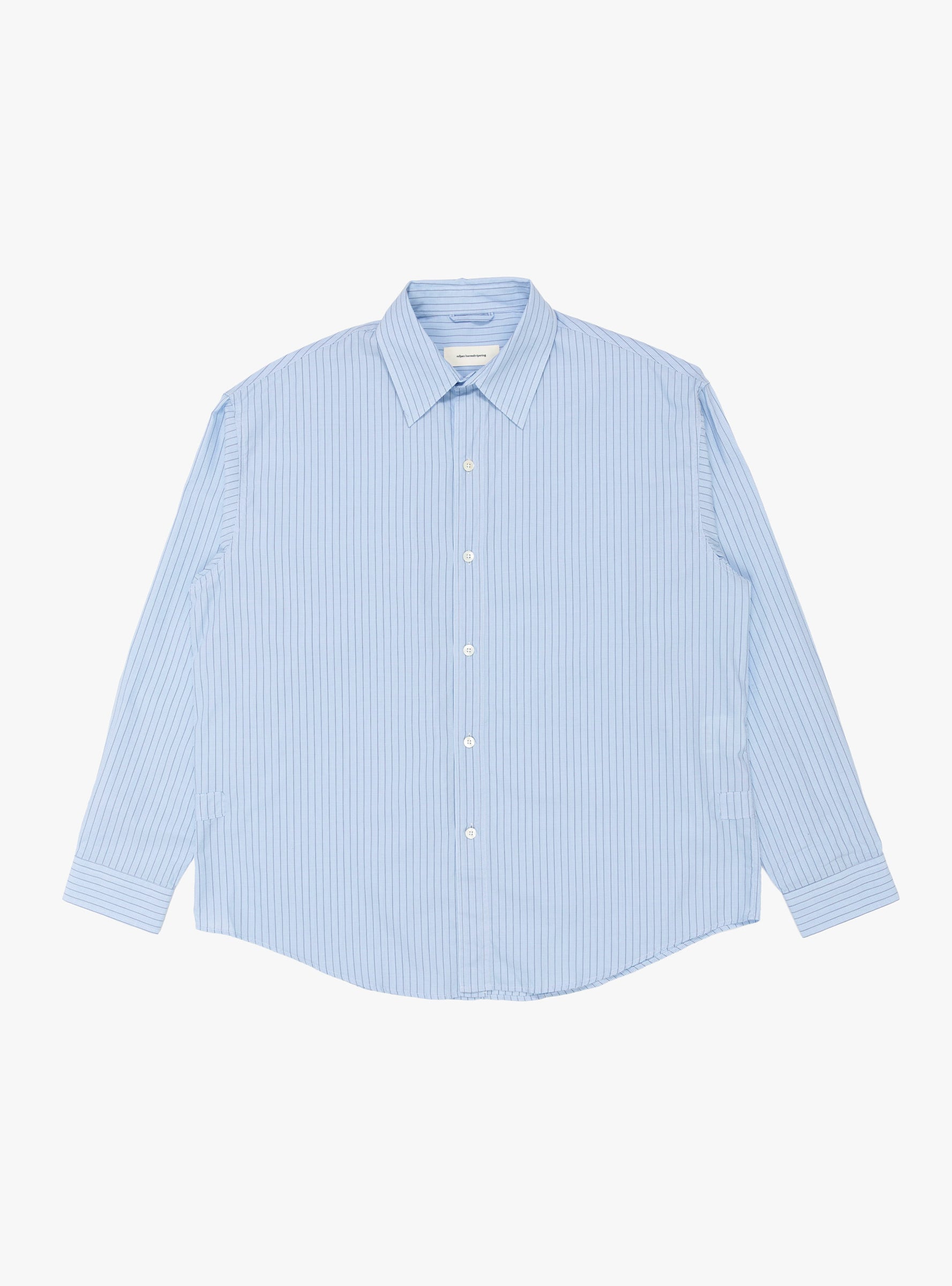 M Essay Shirt Assistant Stripe Assistant Stripe MFPEN (front) at Couverture & The Garbstore