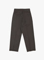 M Patch Trousers Taupe MFPEN (back) at Couverture & The Garbstore