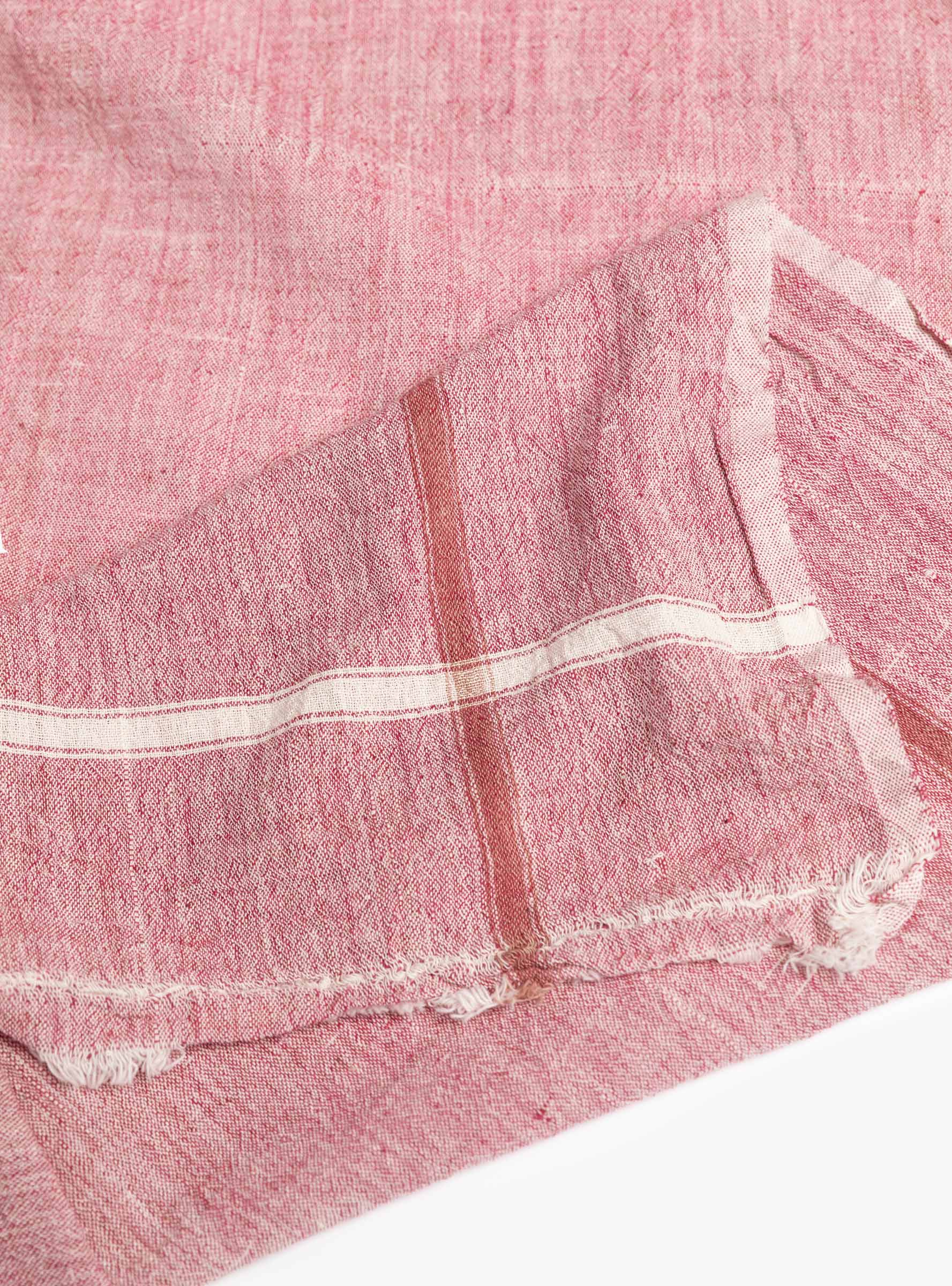 New Chambray Towel Purple Purple Auntie Otie (fabric detail) at Couverture & The Garbstore