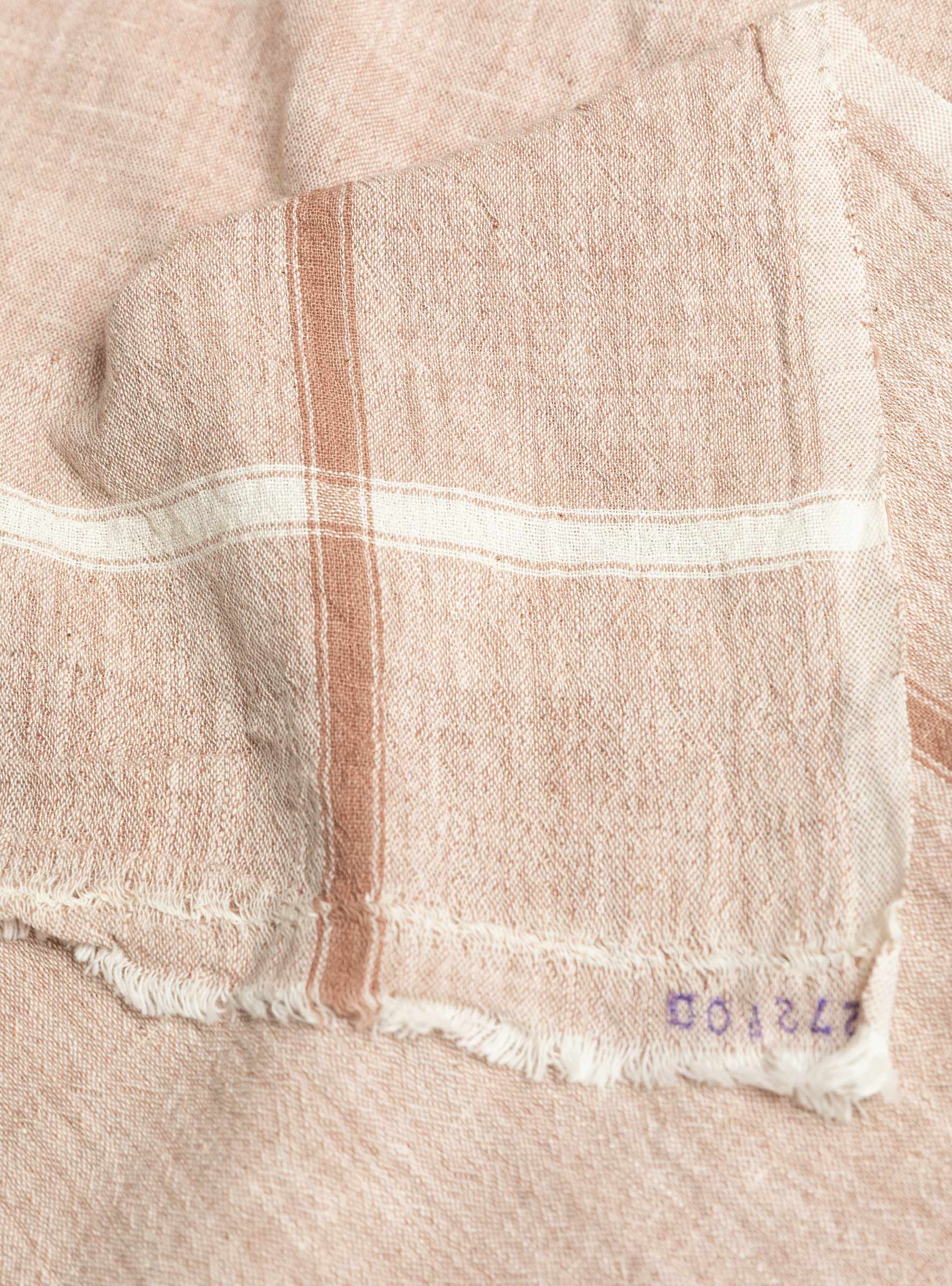 New Chambray Towel Sand Sand Auntie Otie (fabric detail) at Couverture & The Garbstore