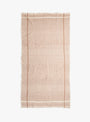 New Chambray Towel Sand Sand Auntie Otie (top view) at Couverture & The Garbstore