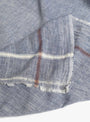 New Chambray Towel Blue Blue Auntie Otie (fabric detail) at Couverture & The Garbstore