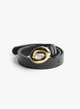 Colt Belt Eye Buckle Gold Eye Buckle Gold Sefr (front view) at Couverture & The Garbstore