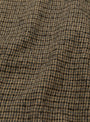 Track Jacket Plaid Taupe WANZE (fabric detial) at Couverture & The Garbstore