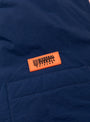 Insulation Vest Navy Blue UNIVERSAL OVERALL (logo detail) at Couverture & The Garbstore