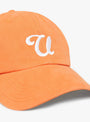 U Logo Cap Orange Orange UNIVERSAL OVERALL (logo detail) at Couverture & The Garbstore