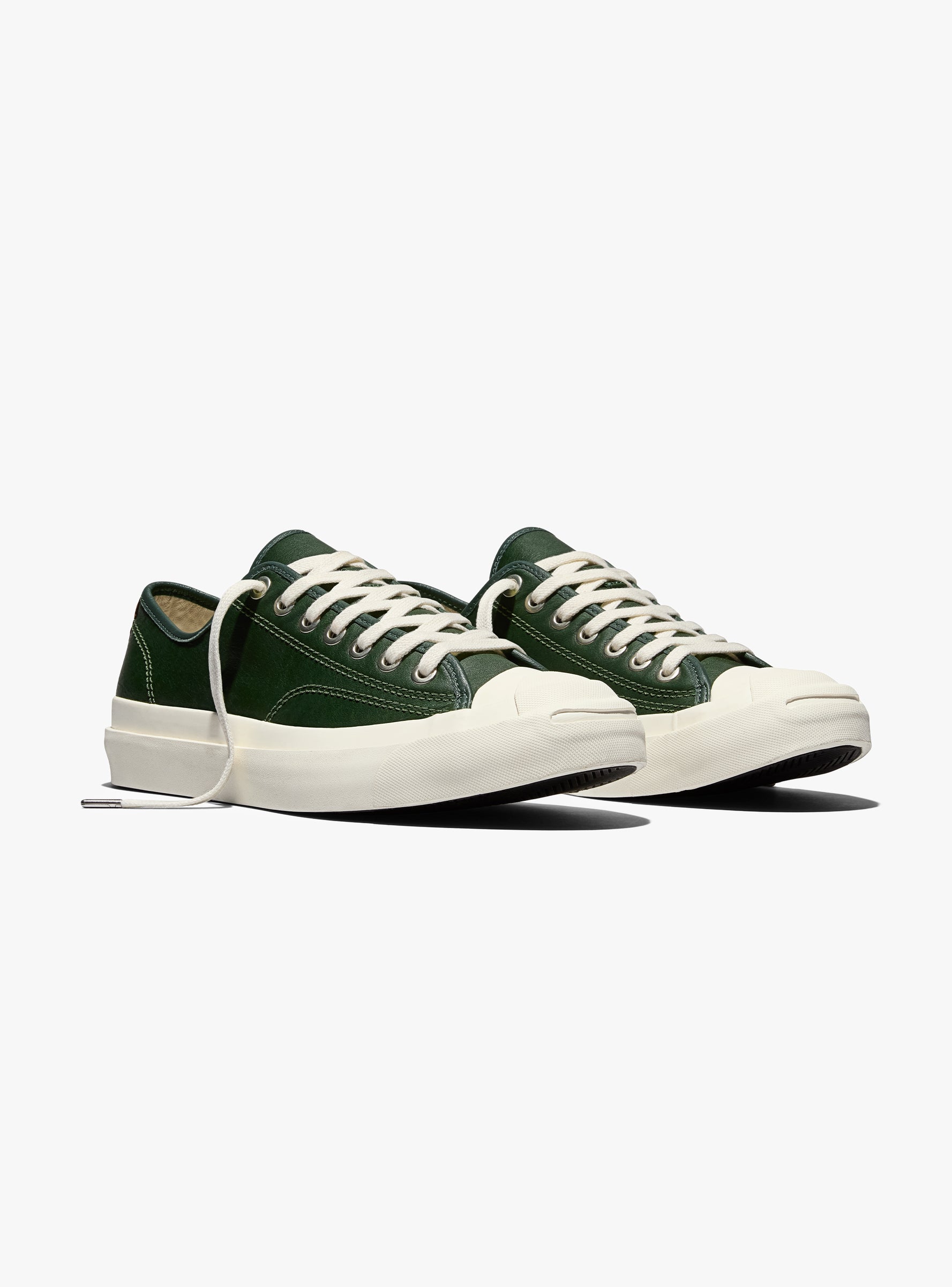 Jack Purcell First String Mountain View & Marshallow CONVERSE (Three-quarter Front View) at Couverture & The Garbstore