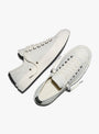 Jack Purcell First String White, Marshmallow & Black CONVERSE (Top View) at Couverture & The Garbstore