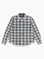Dax Plaid Shirt Blue Stussy (Front) at Couverture & The Garbstore