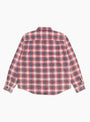 Dax Plaid Shirt Red Stussy (Back) at Couverture & The Garbstore