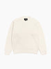 Waffle Cashmere Sweater Ivory Stussy (Front) at Couverture & The Garbstore