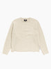 Merino Wool Neck Sweater Natural Stussy (Front) at Couverture & The Garbstore
