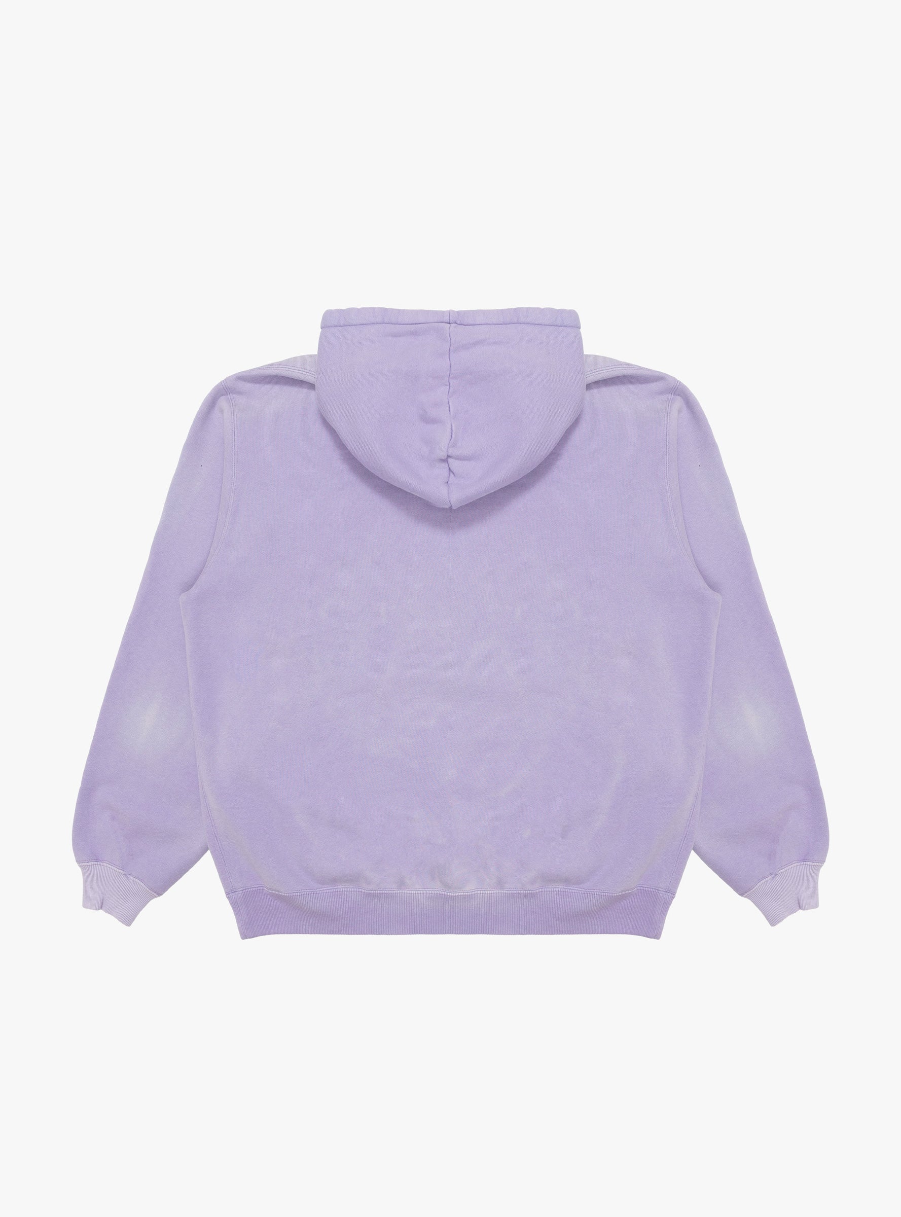 Vintage Attached Snap Hood Parka Lavender A.PRESSE (back) at Couverture & The Garbstore