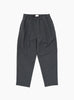Relaxed 2 Pleat Pants Greige STILL BY HAND (Front) at Couverture & The Garbstore