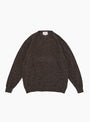 Wool Mohair Pullover Ash Brown STILL BY HAND (Front) at Couverture & The Garbstore