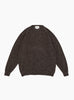 Wool Mohair Pullover Ash Brown STILL BY HAND (Front) at Couverture & The Garbstore