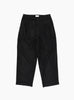 WN Wide Pants Black STILL BY HAND (Front) at Couverture & The Garbstore