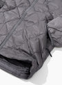 Base-LT-Down-Hooded-Jacket-Grey-HIKING-PATROL-(Detail) at Couverture & The Garbstore