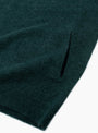 Essence Mohair Mixed Knit Top Forest Green HIKING PATROL (Pocket Detail) at Couverture & The Garbstore