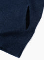 Essence Mohair Mixed Knit Top Dark Navy HIKING PATROL (Pocket Detail) at Couverture & The Garbstore