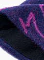 Essence Mohair Mixed Beanie Purple HIKING PATROL (Detail) at Couverture & The Garbstore