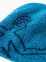 Essence Mohair Mixed Beanie Blue HIKING PATROL (Detail) at Couverture & The Garbstore