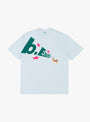 Wan T-Shirt Light Blue B.EAUTIFUL (front) at Couverture & The Garbstore