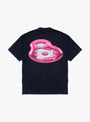 Floatie T-Shirt Navy B.EAUTIFUL (back) at Couverture & The Garbstore