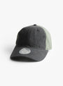 Empty Low Profile Hat Washed Black & Washed Moss B.EAUTIFUL (front) at Couverture & The Garbstore