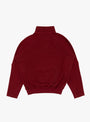 Yeti-Tek Cardigan v2 Crimson PARATODO (back) at Couverture & The Garbstore