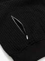 Yeti-Tek Cardigan v2 Black PARATODO (pocket detail) at Couverture & The Garbstore