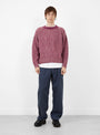 Callao-Sweater-Cranberry-PARATODO-(Model-Front) at Couverture & The Garbstore
