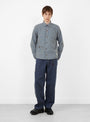 Jardin-Shirt-Sky-Blue-PARATODO-(Model-Front) at Couverture & The Garbstore