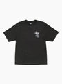 High Rollers Pigment Dyed Tee Faded Black Stussy (Front) at Couverture & The Garbstore