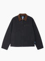 Japanese Denim Trucker True Black Gramicci (Front) at Couverture & The Garbstore