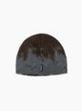 Mohair-Splatter-Beanie-Slate-Gramicci-(Back) at Couverture & The Garbstore