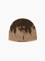 Mohair-Splatter-Beanie-Taupe-Gramicci-(Back) at Couverture & The Garbstore