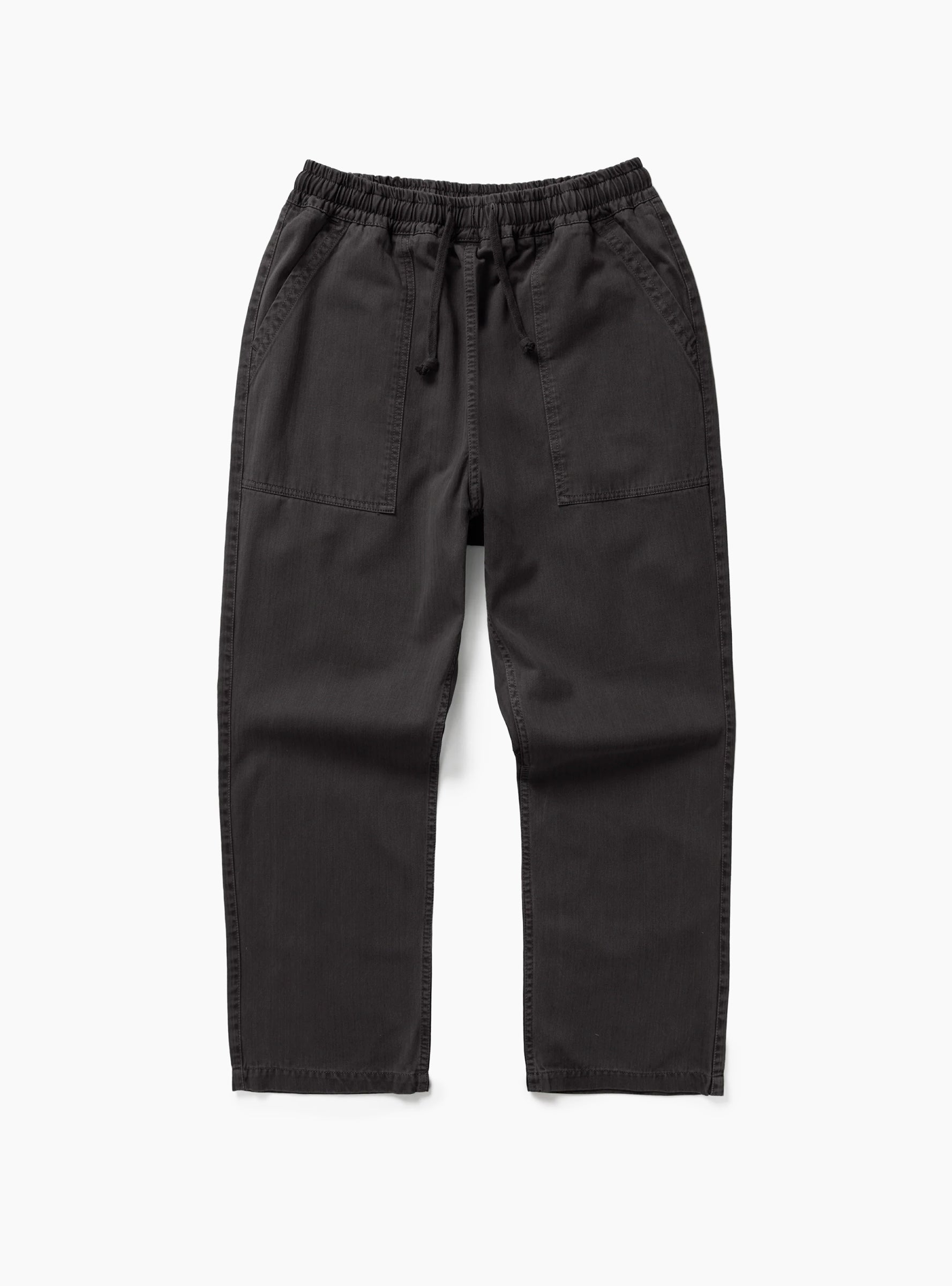 Pigment HBT Chef Pants Black Service Works (Front) at Couverture & The Garbstore