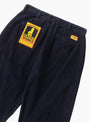 Fine Cord Part Timer Pants Dark Navy Service Works (Back) at Couverture & The Garbstore