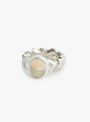 Opal Crush Ring Silver Silver Isabella Etou (front) at Couverture & The Garbstore