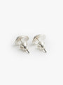 Garnet Oval Earrings Garnet Isabella Etou (back) at Couverture & The Garbstore